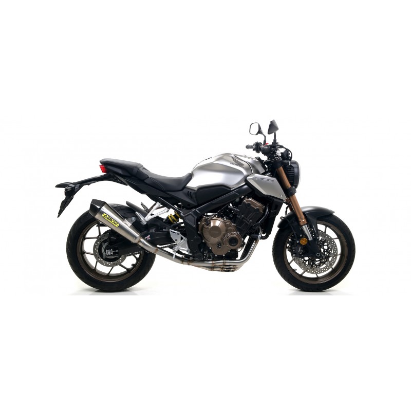 IMPIANTO DI SCARICO COMPLETO ARROW X-KONE HONDA CBR 650 R 2021-2023, ACCIAIO/CARBONIO, CATALIZZATO