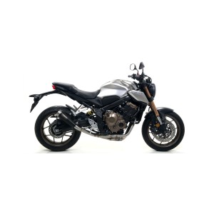 IMPIANTO DI SCARICO COMPLETO ARROW X-KONE HONDA CBR 650 R 2021-2023, ACCIAIO/CARBONIO, CATALIZZATO
