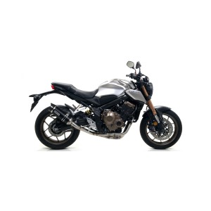 IMPIANTO DI SCARICO COMPLETO ARROW X-KONE HONDA CBR 650 R 2021-2023, ACCIAIO/CARBONIO, CATALIZZATO