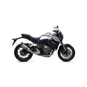 IMPIANTO DI SCARICO COMPLETO ARROW X-KONE HONDA CBR 650 R 2021-2023, ACCIAIO/CARBONIO, CATALIZZATO