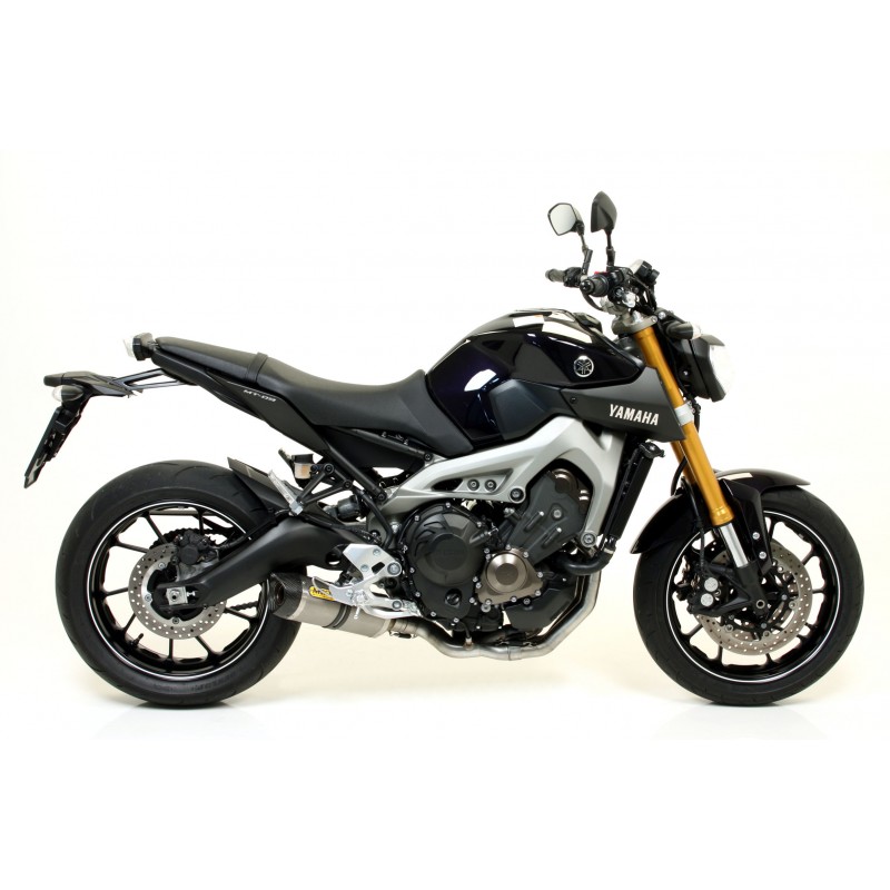 IMPIANTO DI SCARICO COMPLETO ARROW THUNDER YAMAHA TRACER 900 2015-2017, TITANIO/CARBONIO, CATALIZZATO