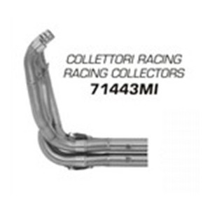 ARROW RACE-TECH FULL EXHAUST SYSTEM SUZUKI GSR 750 2011-2016, DARK ALUMINUM, DEKAT