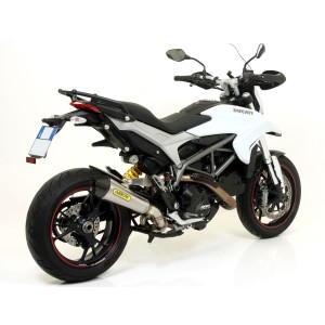 TERMINALE ARROW X-KONE DUCATI HYPERMOTARD 939 SP 2016-2018, ACCIAIO/CARBONIO, DEKAT