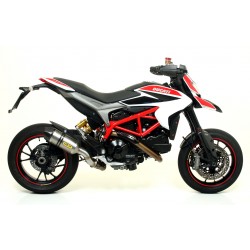 ARROW RACE-TECH EXHAUST  DUCATI HYPERMOTARD 821 2013-2015, TITANIUM/CARBON, DEKAT