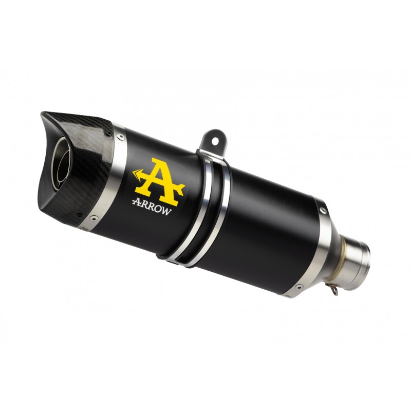 IMPIANTO DI SCARICO COMPLETO ARROW THUNDER HONDA CB 650 R 2021-2023, ALLUMINIO DARK/CARBONIO, DEKAT