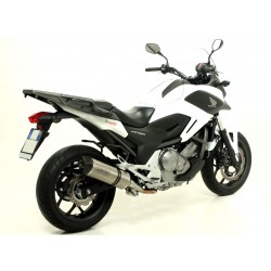 ARROW RACE-TECH EXHAUST  HONDA NC 700 X 2012-2013, TITANIUM/CARBON, APPROVED