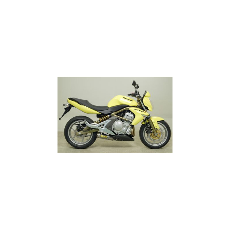 ARROW RACE-TECH EXHAUST KAWASAKI VERSYS 650 2010-2014, DARK ALUMINUM/CARBON, APPROVED
