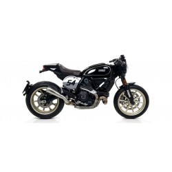 ARROW PRO-RACE EXHAUST DUCATI SCRAMBLER CAFÈ RACER 2017-2018, TITANIUM, RACING