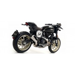 TERMINALE DI SCARICO ARROW PRO-RACE DUCATI SCRAMBLER CAFÈ RACER 2017-2018, TITANIO, RACING