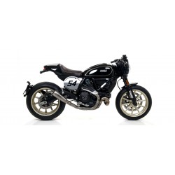 ARROW PRO-RACE EXHAUST  DUCATI SCRAMBLER CAFÈ RACER 2019-2020, TITANIUM, RACING