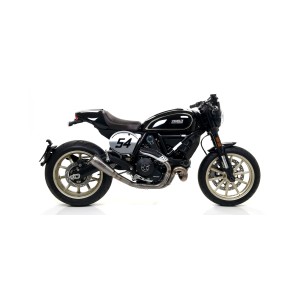 TERMINALE DI SCARICO ARROW PRO-RACE DUCATI SCRAMBLER CAFÈ RACER 2019-2020, TITANIO, RACING