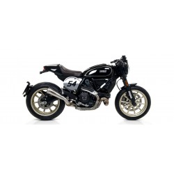 ARROW PRO-RACE EXHAUST  DUCATI SCRAMBLER CAFÈ RACER 2019-2020, TITANIUM, RACING