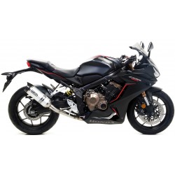 IMPIANTO DI SCARICO COMPLETO ARROW THUNDER HONDA CBR 650 R 2021-2023, TITANIO/CARBONIO, CATALIZZATO