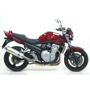 TERMINALE ARROW RACE-TECH SUZUKI BANDIT 650 2007-2010, ALLUMINIO/CARBONIO, OMOLOGATO