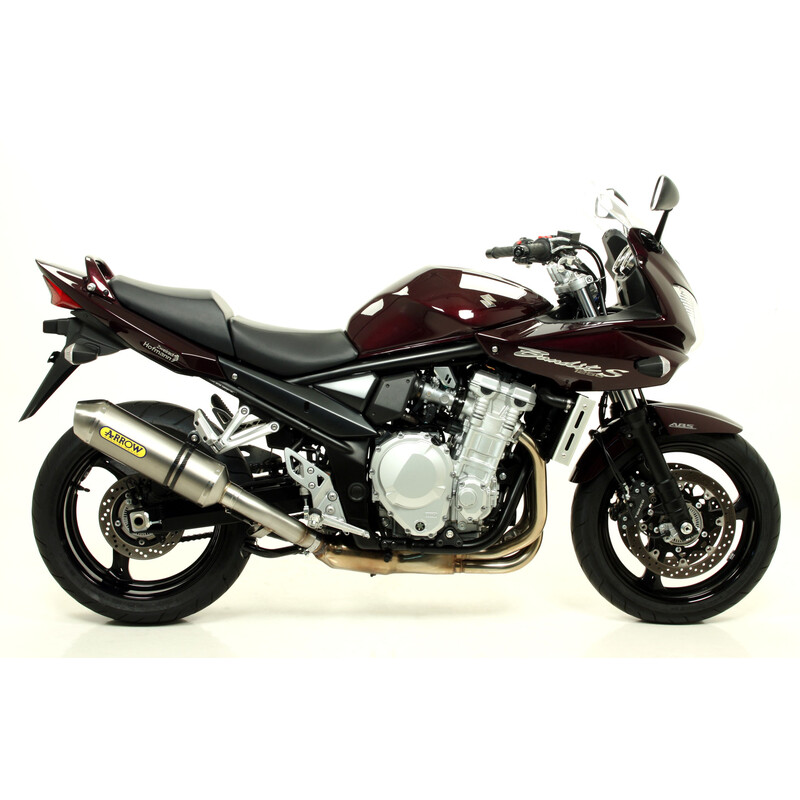 ARROW RACE-TECH EXHAUST SUZUKI BANDIT 1250 2007-2010, TITANIUM/CARBON, APPROVED
