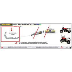 ARROW RACING COLLECTORS  HUSQVARNA NUDA 900 R