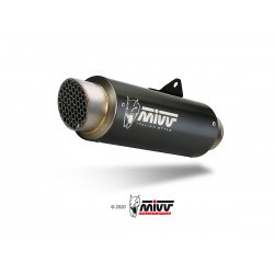 EXHAUST MIVV GP PRO KTM DUKE 390 2021-2023, APPROVED BLACK