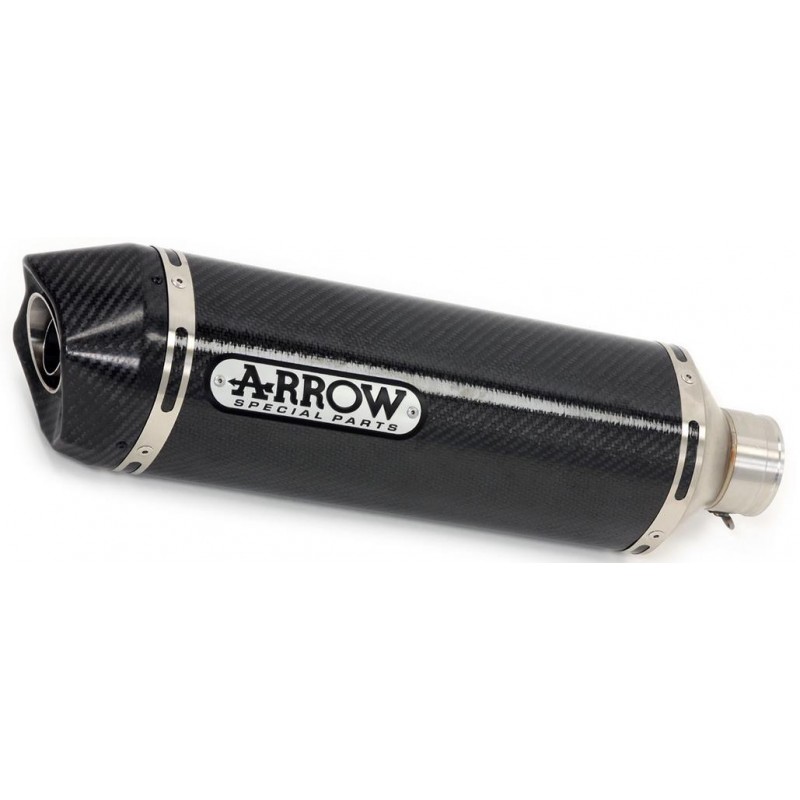 IMPIANTO DI SCARICO COMPLETO ARROW THUNDER HONDA CB 650 F 2017-2018, CARBONIO, CATALIZZATO