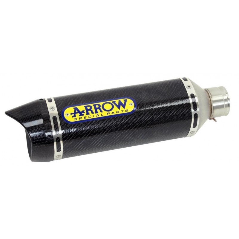 IMPIANTO DI SCARICO COMPLETO ARROW THUNDER YAMAHA MT-09 2017-2020, CARBONIO, CATALIZZATO