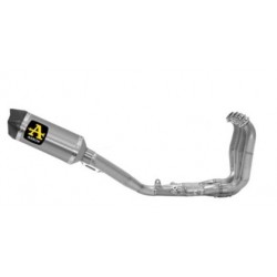 ARROW COMPETITION SBK RACING FULL EXHAUST SYSTEM  YAMAHA R1 2015-2019, FULL TITANIUM