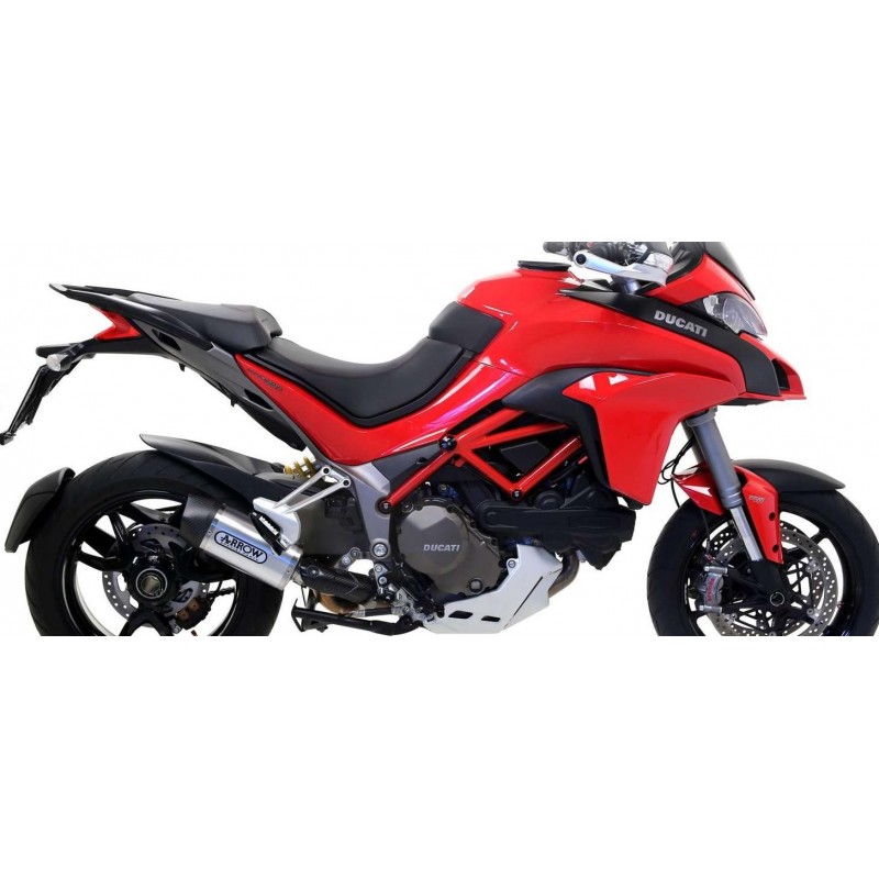 TERMINALE ARROW INDY RACE DUCATI MULTISTRADA 1200 2015, TITANIO/CARBONIO, OMOLOGATO