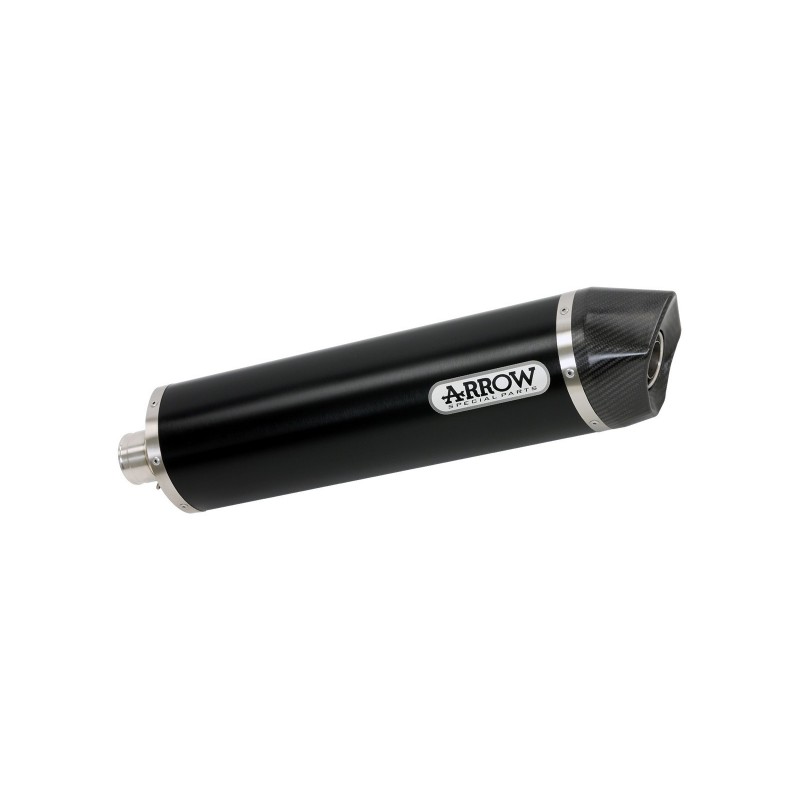 ARROW MAXI RACE-TECH EXHAUST BMW R 1200 GS ADVENTURE 2010-2013, DARK ALUMINUM/CARBON, APPROVED
