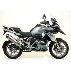 ARROW MAXI RACE-TECH EXHAUST  BMW R 1200 GS ADVENTURE 2010-2013, TITANIUM/CARBON, APPROVED