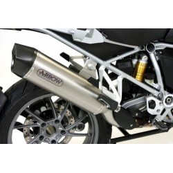 ARROW MAXI RACE-TECH EXHAUST  BMW R 1200 GS ADVENTURE 2014-2018, TITANIUM/CARBON, APPROVED