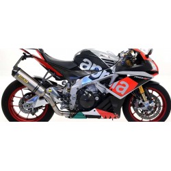 TERMINALE ARROW RACE-TECH APRILIA RSV4 RF 2015-2016, CARBONIO, CATALIZZATO