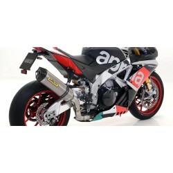 TERMINALE ARROW RACE-TECH APRILIA RSV4 RF 2015-2016, CARBONIO, CATALIZZATO