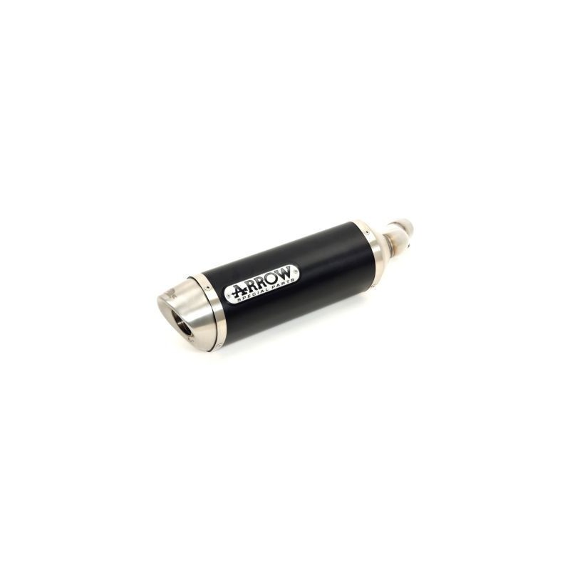 TERMINALE ARROW THUNDER HONDA CB 1000 R 2008-2010, ALLUMINIO DARK/ACCIAIO, DEKAT