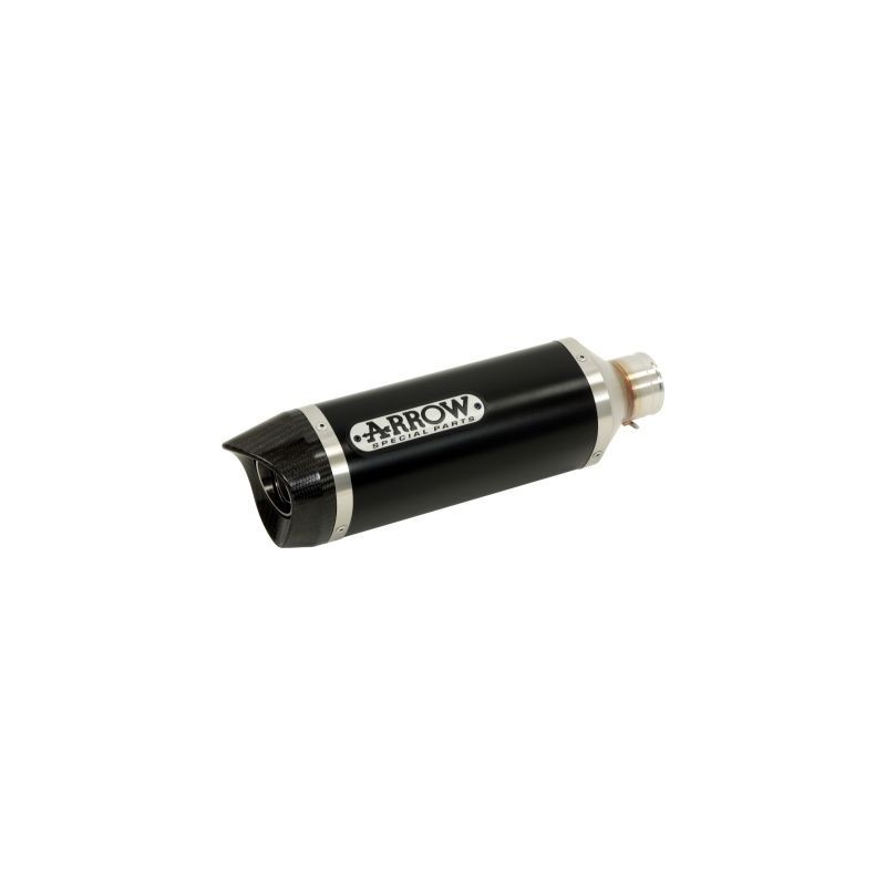 TERMINALE ARROW THUNDER HONDA CB 1000 R 2008-2010, ALLUMINIO DARK/CARBONIO, DEKAT
