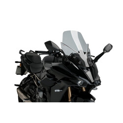 PUIG TOURING WINDSCHUTZSCHEIBE NEW GENERATION SUZUKI GSX-S 1000 GT 2022-2024, LEICHTER RAUCH