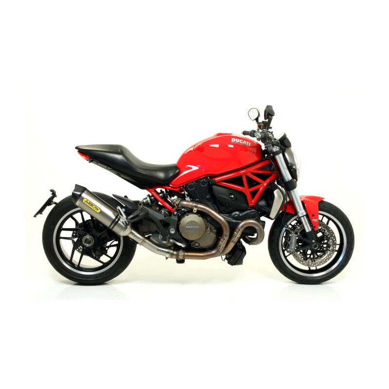 ARROW RACE-TECH EXHAUST  DUCATI MONSTER 1200 2014-2016, TITANIUM/CARBON, DEKAT