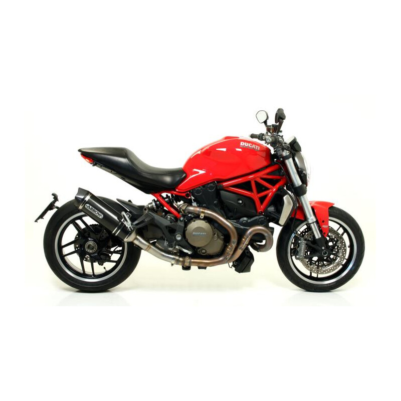 ARROW RACE-TECH EXHAUST  DUCATI MONSTER 1200 2014-2016, CARBON, DEKAT