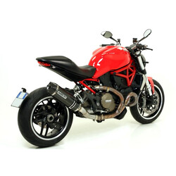 TERMINALE ARROW RACE-TECH DUCATI MONSTER 1200 2014-2016, CARBONIO, DEKAT