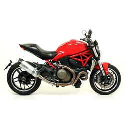 TERMINALE ARROW RACE-TECH DUCATI MONSTER 1200 2014-2016, ALLUMINIO/CARBONIO, DEKAT