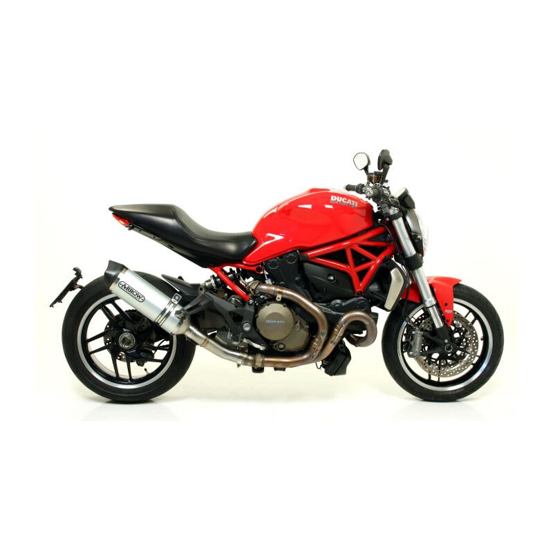 TERMINALE ARROW RACE-TECH DUCATI MONSTER 1200 2014-2016, ALLUMINIO/CARBONIO, DEKAT