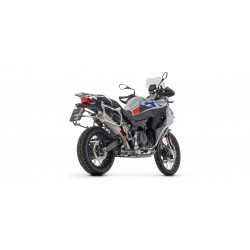 TERMINALE ARROW INDY RACE EVO BMW F 900 GS 2024, TITANIO/ACCIAIO, OMOLOGATO