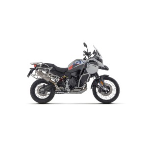 TERMINALE ARROW INDY RACE EVO BMW F 900 GS ADVENTURE 2024-2026 (EURO 5+), TITANIO/ACCIAIO, OMOLOGATO