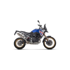 TERMINALE ARROW INDY RACE EVO BMW F 900 GS ADVENTURE 2024 (EURO 5+), TITANIO/ACCIAIO, OMOLOGATO