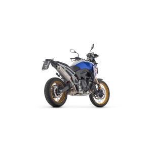 TERMINALE ARROW INDY RACE EVO BMW F 900 GS ADVENTURE 2024 (EURO 5+), TITANIO/ACCIAIO, OMOLOGATO