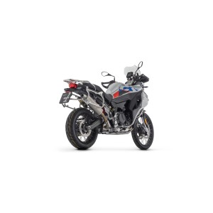 TERMINALE ARROW INDY RACE EVO BMW F 900 GS ADVENTURE 2024 (EURO 5+), TITANIO/ACCIAIO, OMOLOGATO