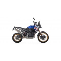 ARROW INDY RACE EVO EXHAUST BMW F 900 GS ADVENTURE 2024, TITANIUM/CARBON, APPROVED