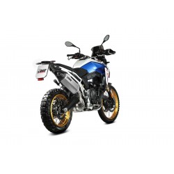 EXHAUST MIVV SPEED EDGE BMW F 900 GS 2024, APPROVED STEEL/CARBON