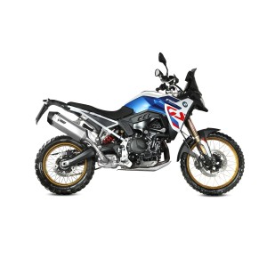 TERMINALE MIVV SPEED EDGE BMW F 900 GS 2024-2026 (EURO 5+), OMOLOGATO ACCIAIO/CARBONIO