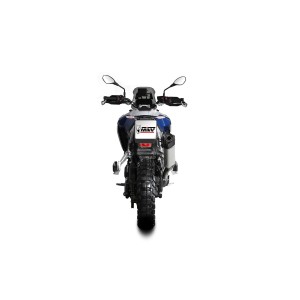 TERMINALE MIVV SPEED EDGE BMW F 900 GS ADVENTURE 2024 (EURO 5+), OMOLOGATO ACCIAIO/CARBONIO