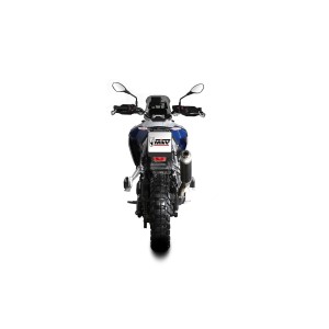 TERMINALE MIVV DAKAR BMW F 900 GS ADVENTURE 2024-2026 (EURO 5+), OMOLOGATO ACCIAIO BLACK