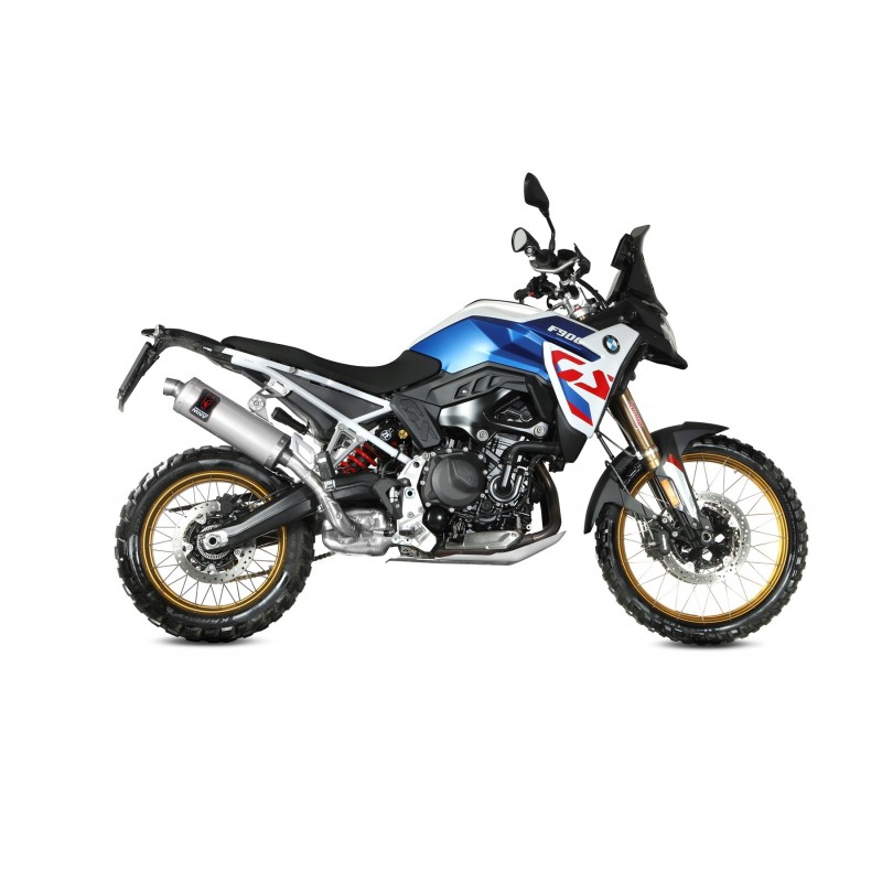 TERMINALE MIVV DAKAR BMW F 900 GS ADVENTURE 2024, OMOLOGATO ACCIAIO