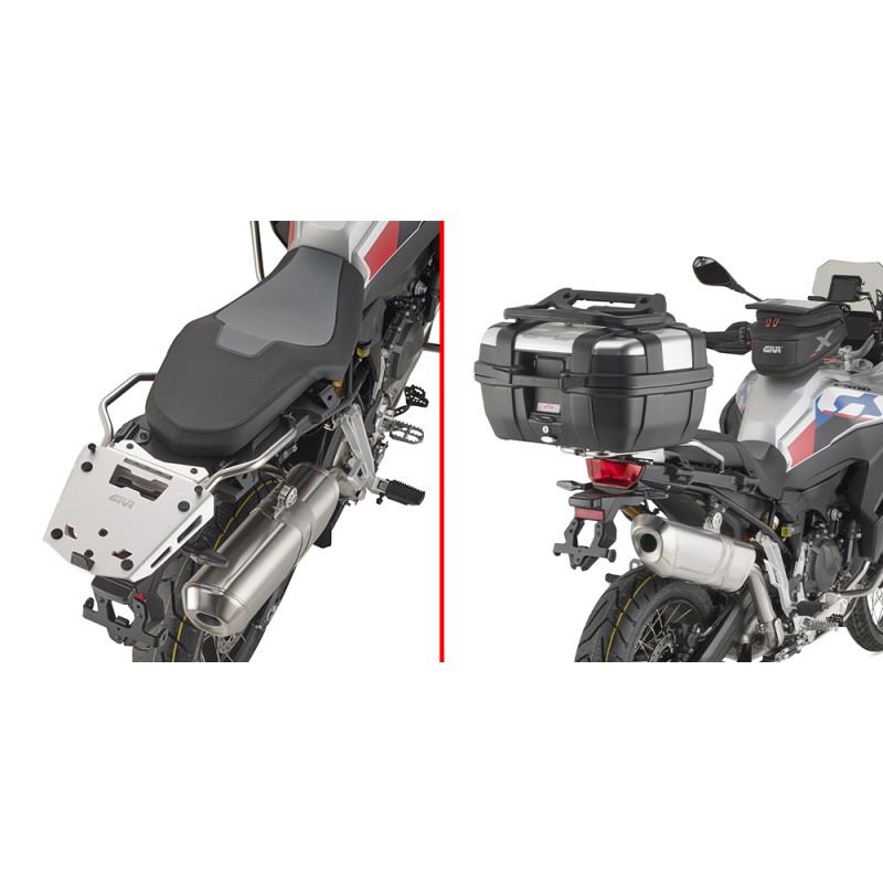 PIASTRA GIVI IN ALLUMINIO PER MONTAGGIO BAULETTO MONOKEY BMW BMW F 900 GS ADVENTURE 2024